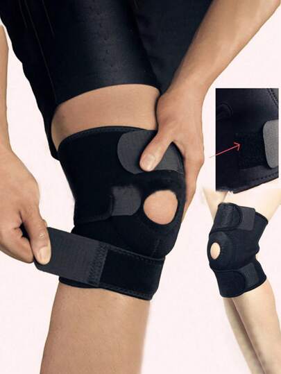 1 件批发运动护膝，户外登山透气篮球骑行跑步加强保护弹簧护膝 - Wish 健身房配件护膝运动护膝健身房护膝