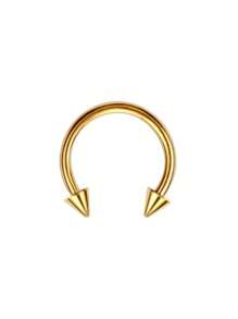 1/2pcs Stainless Steel Pierced Nose Ring,Fashion Personalized Simple Rivets, Women's Silver And Black Nose Rings, Nightclub Parties Jewelry, Birthday Gifts ﻿