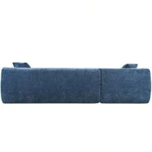 U_Style Modern Large L-Shape Modular Sectional Sofa For Living Room Bedroom Salon 2 Piece Free Combination Simplified Style Old Sku:WY000356AAC