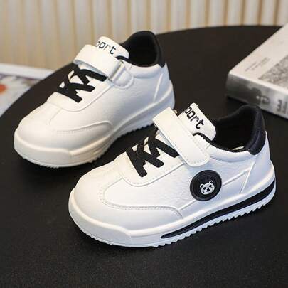 أحذية رياضية مانعة للانزلاق وقابلة للتنفس للأطفال، أحذية كانفاس قصيرة للأولاد والبنات