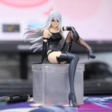 汽车摆饰人偶展示，略有瑕疵的帅气坐姿可动人偶 - 彩色 - 查看 3