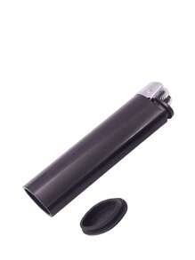 1 pieza Caja de almacenamiento con diseño de encendedor, Joyero, Almacenamiento de medicamentos, Almacenamiento de artículos de valor, Caja de almacenamiento de diseño creativo, Adecuado para ocultar objetos de valor pequeños y medicamentos (excluyendo el pedernal)