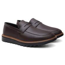 Mocassim Oxford Masculino Slip On Drive Solado Tratorado Confortavel Dia A Dia Festas Formatura Numeração Especial 37 Ao 46
