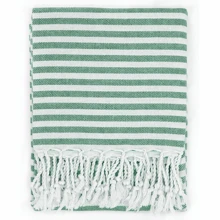 1pc Turkish Beach Towel 39x71-Inch Pre Washed Sand Free Oversized Absorbent Light Beach Towel Pool Towel - Multicolor - View 14