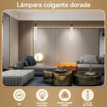 Black 2-Light Pendant Light, 3000K/4000K/6000K LED Bubble Glass Chandeliers