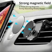 Magnetic Car Phone Holder Clip Air Vent Clip Mount Mobile Cellphone GPS Support For Xiao Mi I Phone Hua Wei Sam Sung Phone Car Stand Compatible With IPhone, Android Phone, Gift For Birthday, Family, Friends For Summer Air Vent Phone Holder, Car Accessories