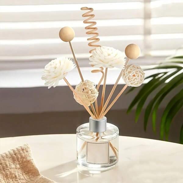 10pcs Set/DIY Aromatherapy Accessories Fireless Aromatherapy Evaporating Stick Rattan Ball Rattan Branch Indoor Rattan Accessories Ins