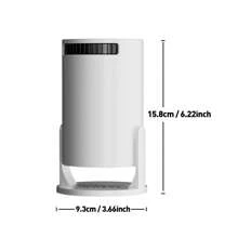 Mini proyector portátil 1080P Proyector de películas para exteriores, compatible con teléfonos móviles, regalo adecuado para vacaciones al aire libre. - Tipo de Enchufe A USA (110-127V) - Ver 3