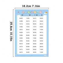 Lachilly Kids Learning Math Arithmetic Early Education Writing Exercise Multiplication Division Worksheet Math Training Workbooks For Ages 3-6 - Engaging Activities For Classroom And Home Learning