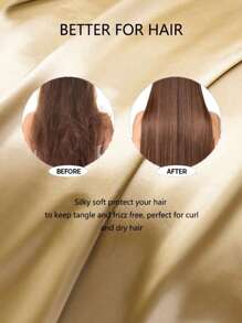 1pc Premium Gold Silky Satin Envelope Pillowcase Pillow Covers Without Filling,Soft Breatheable Wrink-Free Better For Hair Skin Sleep Domitory Bedding Back School Bedding