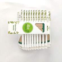 PLANT FUN HB Unsharpened Graphite Plantable Wooden Pencils,Growing Flower Fruits Pencil Gift For Teachers, Creative Gift For Kids - Black - View 17