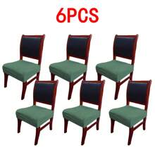 1/2/4/6pcs Thickened Corn Fleece Cushion Covers, Square Chair Pad Seat Covers For Dining Room, Kitchen, Chair Sofa, Removable Soft Cushion Slipcovers - Multicolor - View 29