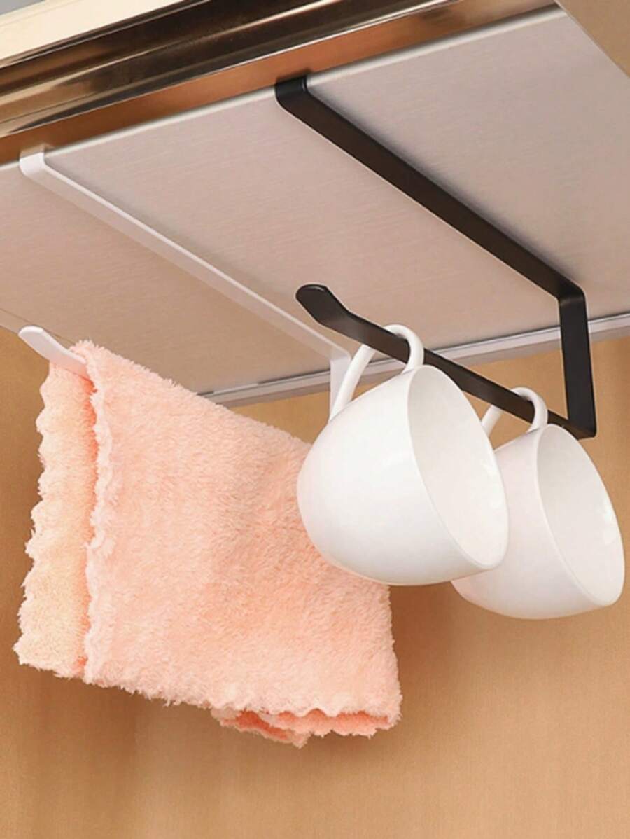 Estante de tela holgado y alargado para pañuelos, para rack de papel de cocina y toallas de papel, estante de almacenamiento para envoltura plástica para el gabinete, estante para rollos de papel para uso doméstico