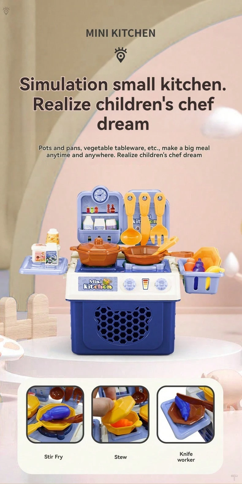 FUQUN Ensemble cadeau de cuisine et de pâtisserie pour filles, kit FUQUN Ensemble cadeau de cuisine et de pâtisserie pour filles, kit