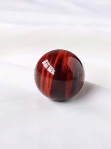 1pc Natural Red Tiger Eye Crystal Ball, Crystal Healing Specimen, Meditation Stone, Spherical Crystal To Enhance Human Body Resistance