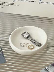 1 件斯堪的纳维亚风格陶瓷珠宝戒指展示架，入口桌面装饰托盘，防晒旅行凉爽 - 彩色 - 查看 6