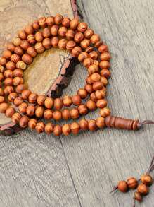 99 piezas Collar de Cuentas de Oración Musulmanas, Estilo Sudamericano de Oriente Medio