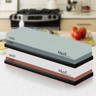 Double-Sided Whetstone Knife Sharpener, Kitchen Tool