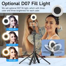 Tripé com Rastreamento Facial Automático para Smartphones, Bastão Selfie Bluetooth Retrátil 3 em 1 de Alumínio, Tripé para Telefone com Rotação de 360°, Controle Remoto Sem Fio e Suporte para Telefone, Bastão Selfie Tripé para iPhone 16/15/14/13/12 Pro, Android, Preto