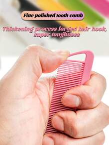 3 pièces Peigne professionnel à queue pointue, peigne à queue de rat en acier inoxydable anti-statique, peignes pour tresses, peignes à dents fines, peignes à queue pour mèches, peignes multifonctionnels pour cheveux normaux - couleur bonbon attrayante, peignes à cheveux parfaits pour les salons de coiffure et un usage domestique