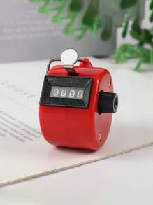1pc 4-Digit Plastic Colored Counter, Metal Counter, Manual Tally Counter, Hand Held Clicker - Multicolor - View 8