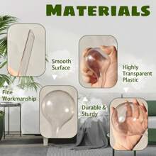 1/5/10Pcs Automatic Plant Water Feeder, Self Watering Plastic Ball, Garden Plant Self-Watering Bulbs, Plastic Plant Automatic Water Devices For Indoor Outdoor Potter Plants, Suitable For Flowers And Vegetables, Flowerpot Drip Irrigation Device