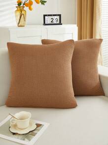 1 PIEZA Funda de almohada de jacquard, funda protectora para cojín decorativo para el hogar