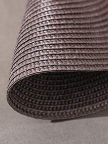 2 pièces/4 pièces/6 pièces Sets de table ronds anti-dérapants de 15 pouces en PP multi-couleurs, accessoires de cuisine, nappes, conviennent pour les restaurants et les fêtes, les repas, les festivals, les mariages, les soirées, les hôtels, les fermes, les rassemblements familiaux