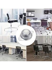 1pc Nylon Caster Wheel, Ball Transfer Swivel Wheel - As Shown - View 2