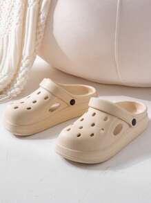 New Men Thick Sole Non-Slip Breathable Waterproof Beach Sandals, Comfortable For Summer Outdoor Wear - Khaki - View 2