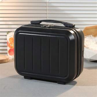 Bolsa cosmética colgante portátil, bolsa de tocador plegable de varias capas, bolsa de almacenamiento de maquillaje perfecta para viajes, vacaciones, luna de miel, crucero, regreso a la escuela para hombres y mujeres, estudiantes, accesorios escolares