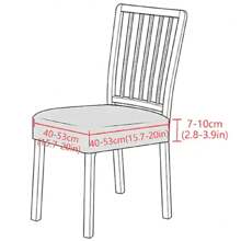 1/2/4/6pcs Thickened Corn Fleece Cushion Covers, Square Chair Pad Seat Covers For Dining Room, Kitchen, Chair Sofa, Removable Soft Cushion Slipcovers - Multicolor - View 4