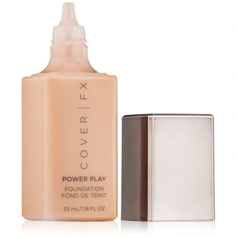 YISHEN Power Play Foundation: Full Coverage, Waterproof, Sweat-Proof And Transfer-Proof Liquid Foundation For All Skin Types G80, 1.18 Fl. Oz. 1.18 Fl Oz (Pack Of 1) G80 - For Deeper Warm Caramel Skin With Golden Undertones - Multicolor - View 1