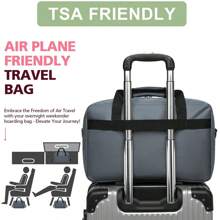 Travel Duffle Bag, Waterproof Weekender Bag Carry On Tote Bags For Women, Travel Essentials Sport Gym Bag For Men, Hospital Bag For Labor And Delivery, Overnight Bag Luggage Bag With Trolley Sleeve