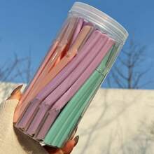 6/12/24pcs Eyebrow Razor Set, Face Shaver For Women, Eyebrow/Facial Shaving, Removes Peach Fuzz And Leaves Skin Smooth - Multicolor - View 3