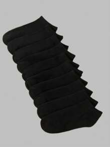 1/4/5/6/8/10 Pairs Thick Women's Winter Socks, Fashionable, Casual, Comfortable, Breathable, Odor Proof, Outdoor Sports, Running, Fitness, Compression Knee Socks, Black And White High Tube Socks For Business And Leisure Vacations - Multicolor - View 8