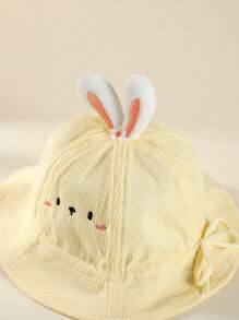 1pc Baby Unisex Bucket Hat, Suitable For 6-30 Months, Spring/Autumn - 1PC - View 2