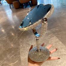 1 chiếc gương trang điểm hai mặt đính đá hình trái tim, gương selfie dễ thương dùng cho gia đình, văn phòng, ký túc xá, du lịch, sử dụng hàng ngày, đám cưới, sinh nhật, tiệc tùng, quà tặng ngày lễ, đồ trang trí nghệ thuật, đá quý, trang trí phòng, Ngày của Mẹ, Ngày Valentine, lễ hội âm nhạc, Lễ Phục Sinh - Nhiều màu - Xem 4
