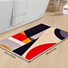 [Plush Velvet 700g/㎡ Latex Backing 5mm Thick] 1pc Bohemian Style Area Rug, Solid Color Carpet, Soft Non-Slip Washable For Living Room Bedroom Kitchen Office, Indoor Outdoor Home Decor Farmhouse Rug, Play Mat Back To School