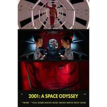 1pc Classic Movie 2001 A Space Odyssey Hot Pop Fashion Retro Posters Canvas Paintings Wall Arts Cinema Home Decor No Frame