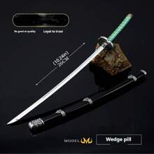 Espada Sekiro - Modelo de metal completo - Espada de juguete - Hoja segura - Regalo festivo - Regalo de cumpleaños - Regalo perfecto - Regalo - Juguete - Regalo de Pascua - Regalo del Día de los Inocentes - Regalo de Halloween - Regalo de Navidad - Multicolor - Ver 6