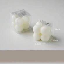 1 pieza Vela de cera de soja con aroma, con diseño de nube, decoración del hogar, estilo nórdico, regalo, boda - Multicolor - Ver 13