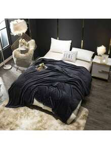 小抽條純色條紋法蘭絨毛毯-春秋薄款毛絨毛毯辦公室午睡毯-沙發毯-空調冬天毯子加厚毛絨床毯-蓋腿毯-多色多規格-四季通用毯-節日禮品毯-珊瑚絨-多色多尺寸-160*200CM-200*220CM-杏米米色-紫色-紅色-藍色-藍色-黑色-紅色-紅色-紅色-紅色 - 黑色 - 查看 2