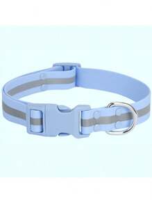 1 件防水夜间反光宠物狗项圈。