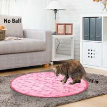 Interactive Cat Hunting Mat Toy, Polyester Peek-And-Play Cover For Indoor Cats - Stimulating Hide And Hunt Game Accessory