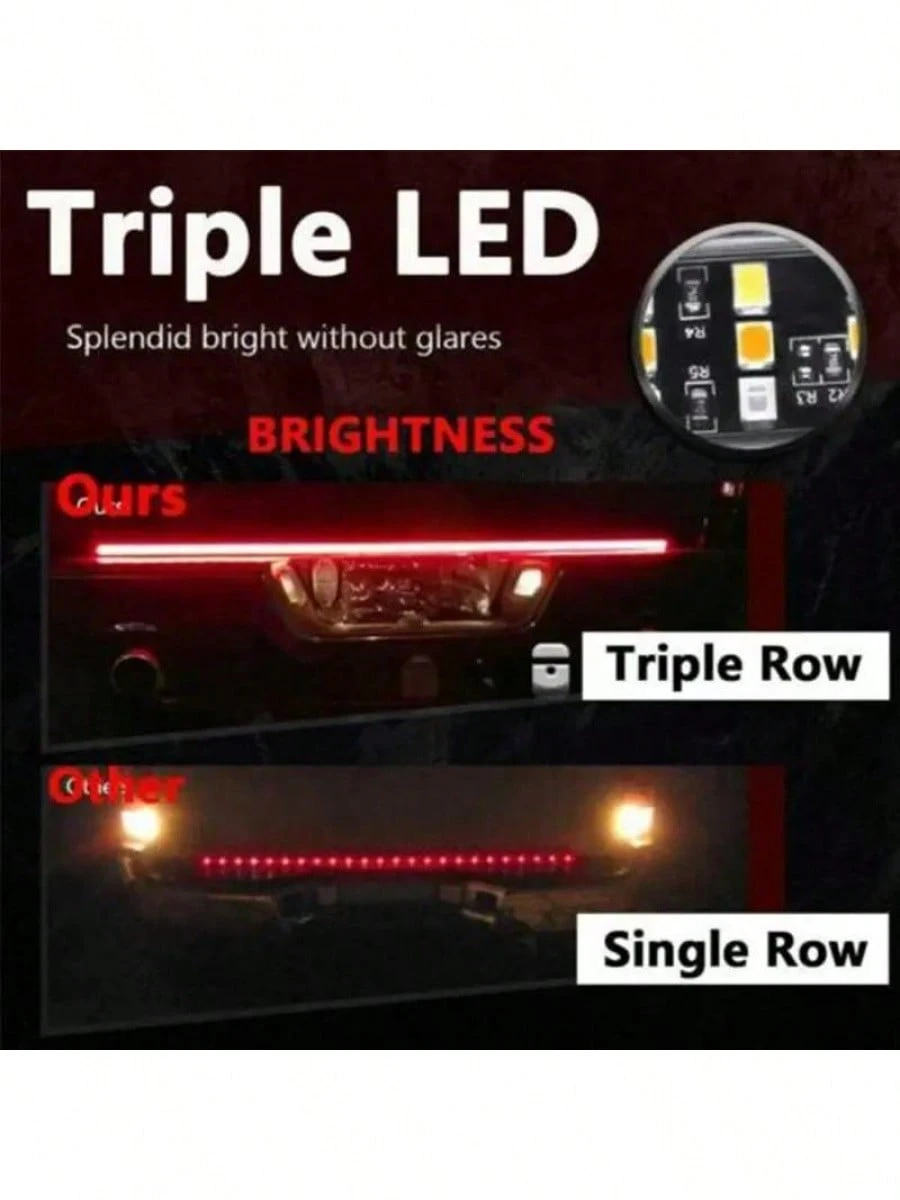 Barra Luminosa A LED Da 8 Pollici Per Moto E ATV – 20 LED, 10-30V, Impermeabile, Universale Per Manubrio 7/8″ Con Kit Cablaggio - 4