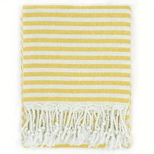 1pc Turkish Beach Towel 39x71-Inch Pre Washed Sand Free Oversized Absorbent Light Beach Towel Pool Towel - Multicolor - View 16