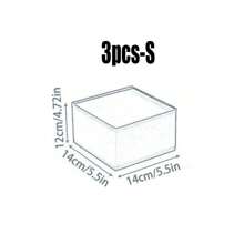 1/3/6pcs,Multi-Functional Non-Woven Storage Box, Clothing Storage Box, Drawer Division Organizer Box, Underwear Storage Box, Home Bedroom Wardrobe Storage Box, Desktop Cosmetics Storage Basket,For Back To School