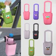 Silicone Cup Holder Water Cupholder Bicycle Wheelchairs Baby Stroller Universal Milk Bottle Multi-Functional Storage Bag Home Bathroom Decor Summer