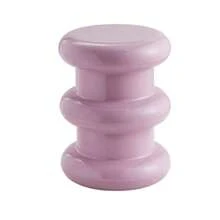 Round Stool, Small Side Table Accent Table, Shoe Stool, Multi-Functional Household Stool/Table For Bedroom Living Room Entryway - Multicolor - View 5